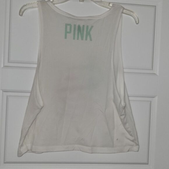 PINK VICTORIA SECRET STL CARDINAL TANK TOP - Picture 5 of 6